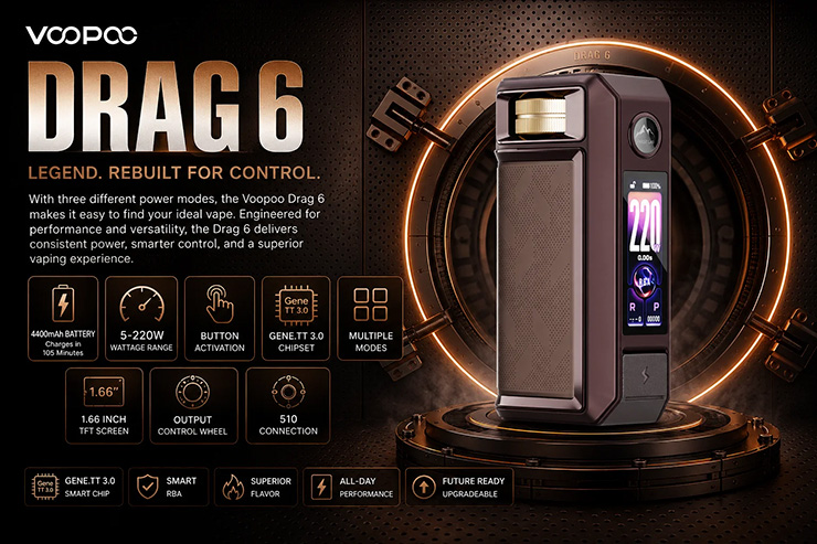 voopoo-drag-6-box-mod features
